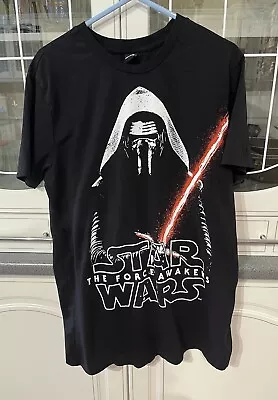 Buy Star Wars The Force Awakens Kylo Ren  T-Shirt USA Bought At Disney Medium • 12.99£