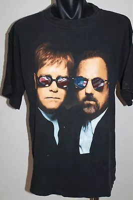 Buy Billy Joel & Elton John Face To Face Tour 1998 T-Shirt Size Large Music Rock  • 56.88£