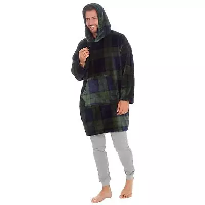 Buy Ladies Mens Oversized Fleece Hoodie Hoody/Blanket Cosy/Comfy Wearable Throw Gift • 18.99£