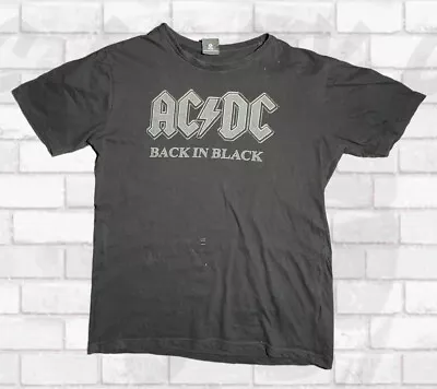 Buy AC/DC Band Merch Rock N Roll Music Men’s T-Shirt Small VINTAGE GRAPHIC PRINT TEE • 12.37£