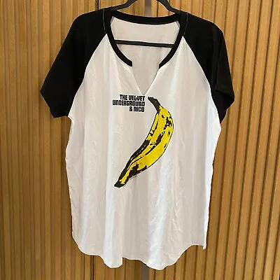 Buy Torrid T-Shirt Womens 2X White Short Sleeve The Velvet Underground & Nico NEW* • 14.96£