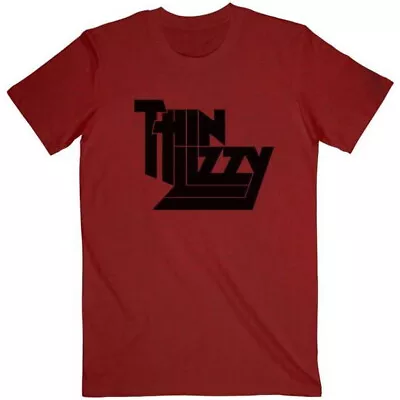 Buy Thin Lizzy Logo Red T-Shirt NEW OFFICIAL • 16.29£