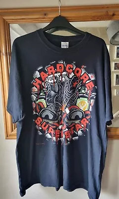 Buy HARDCORE SUPERSTAR XL T-Shirt Gildan Dogs D'amour Tyla Quireboys Hanoi Punk Rock • 11£