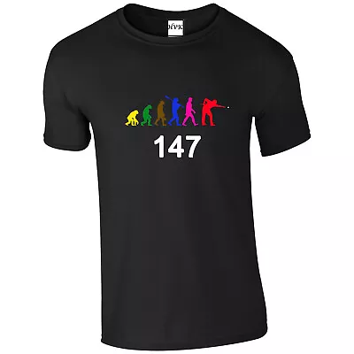 Buy Evolution Of Snooker 147 T Shirt Pristine Finish • 12.45£