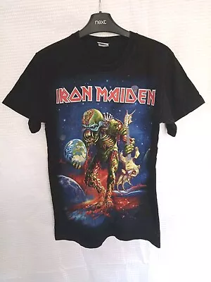 Buy Iron Maiden The Final Frontier 2011 World Tour T-shirt Black Size S • 24.99£