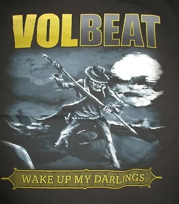 Buy 2013 VOLBEAT  Wake Up My Darlings Concert Tour (MED) T-Shirt • 28.95£