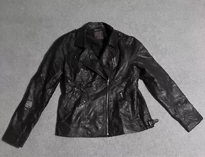 Buy Vintage Ruff Hewn Leather Jacket • 0.99£