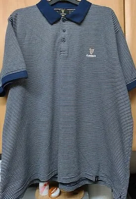 Buy Guinness Blue White  Stripe Embroidered Polo Shirt Xl • 8.99£