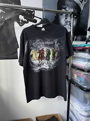 Buy Vintage 2008 Judas Priest Nostradamus World Tour Men’s Medium Band T-shirt • 29.99£
