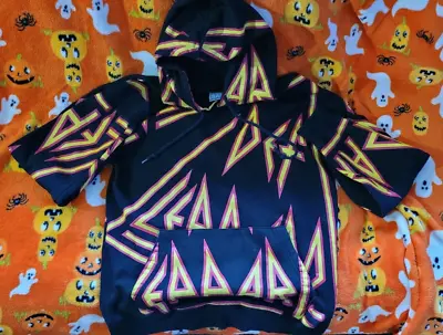 Buy 2017 Bludgeon Riffola Limited Official Def Leppard Hoodie Size Large • 24.69£