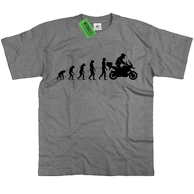 Buy Mens Evolution Of Man To BMW GS1200 Adventure T Shirt R1200GS RT 1200 GS R • 12.99£