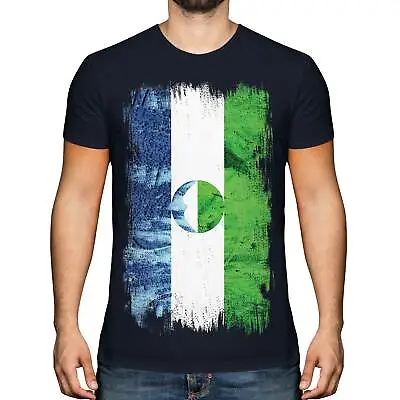 Buy Kabardino-balkaria Grunge Flag Mens T-shirt Tee Top Football Gift Shirt Clothing • 11.95£