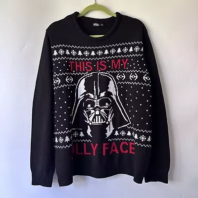 Buy Primark Mens Christmas Star Wars Pullover Jumper Size XXL • 10£