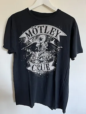 Buy Motley Crue Vintage 2010 Original T Shirt • 15£