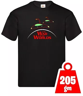 Buy War Of The Worlds Alien Invasion T Shirt  Retro Movie 1953 • 23£