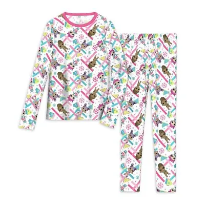 Buy LOL Surprise Girl's Spandex Thermal Warm Underwear Set Climate Right Cuddl Duds • 8.84£