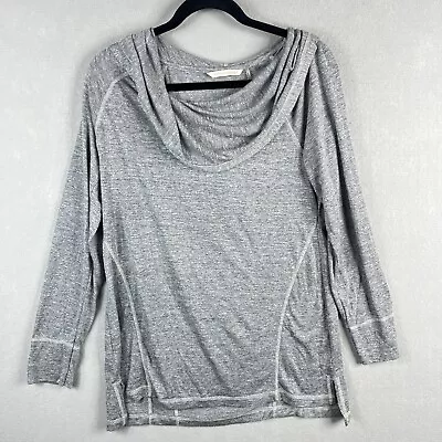 Buy Soft Surroundings Hoodie Sweater Women XL Gray Cowl Neck Rushed  Sweatshirt • 30.05£