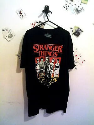Buy Netflix 'Stranger Things' Men's T Shirt. Black.Large. • 3£