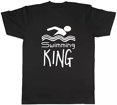 Buy Swimming King Mens Unisex T-Shirt Tee • 8.99£