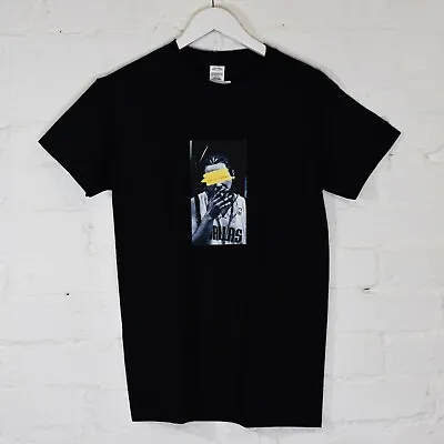 Buy Actual Fact Post Malone Smoke Yellow Eye Strip T-shirt Hip Hop Rapper Black Tee  • 20£