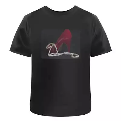 Buy 'Pearl Necklace & Stilettos' Men's / Women's Cotton T-Shirts (TA090870) • 11.99£