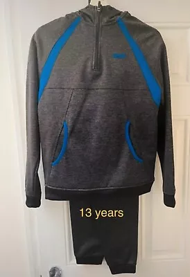 Buy Boys Tracksuit Clothes 13 Years Hoody Jogging Bottoms Football Tracksuit Sports • 9.99£