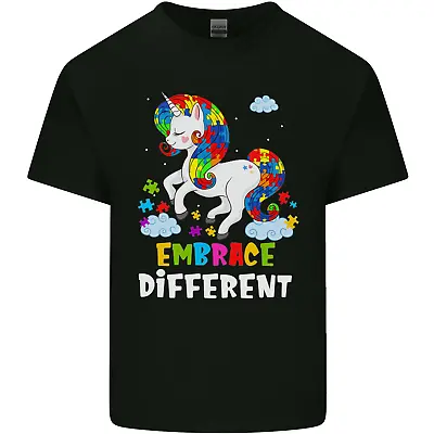 Buy Autism Unicorn Embrace Different Autistic Kids T-Shirt Childrens • 7.99£