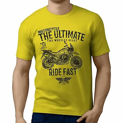 Buy JL Ultimate Illustration For A Moto Guzzi V85 TT Motorbike Fan T-shirt • 19.99£