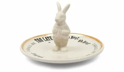 Buy British Museum Alice In Wonderland Ceramic Trinket Tray Ring Holder Jewelry Dish • 10.95£