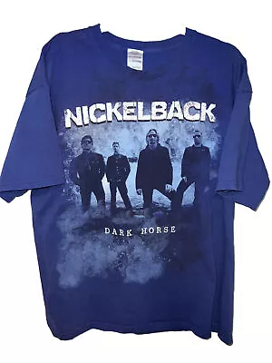 Buy Nickelback Dark Horse Tour 2010 T-shirt (Size XL) • 12.28£