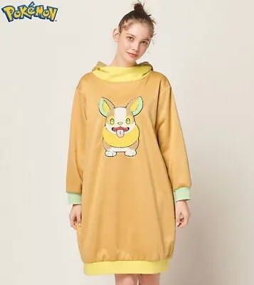 Buy Pokemon X PEACH JOHN Yamper Hooded One-Piece Women Cloth Cute Japan Limited • 122.48£
