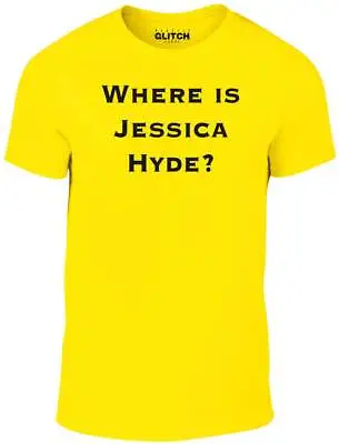Buy Where Is Jessica Hyde T-Shirt - Funny T Shirt Retro Tv Fashion Utopia Science • 12.99£