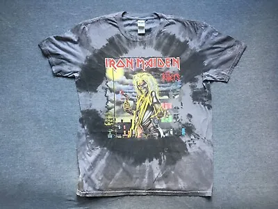 Buy Vtg Iron Maiden Killers Tie Dye Shirt L Metallica Slayer Motorhead Metal Og Rare • 19.81£
