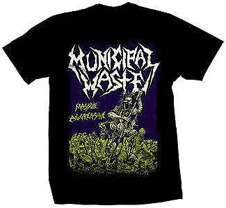 Buy New Music Municipal Waste  Massive Aggressive  T Shirt • 22.13£