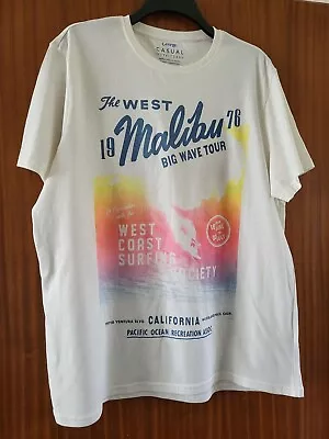 Buy Malibu West Coast Surfing T-shirt Size Xl • 4£