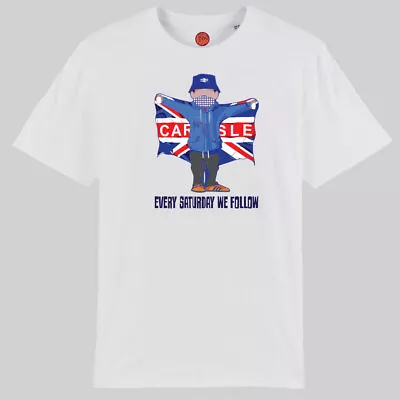 Buy Every Saturday We Follow White Organic Cotton T-shirt Fans Carlisle United Gift • 22.99£