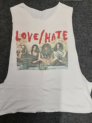 Buy Love/Hate  - Black Out In The Red Room - 1990 UK Tour Tshirt (L) **Genuine ** • 35£