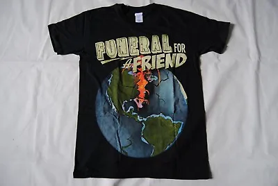Buy Funeral For A Friend Globe T Shirt New Official Casually Dressed Hours Memory • 7.99£