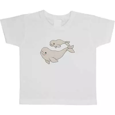 Buy 'Beluga Whale Family' Children's / Kid's Cotton T-Shirts (TS029314) • 5.99£