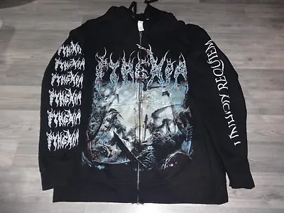 Buy Pyrexia Hoodie Zipper Jacke Death Metal Internal Bleeding Suffocation L • 60.75£