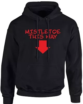 Buy Mistletow Christmas Xmas Unisex Hoodie 10 Colours (S-5XL) By Swagwear  • 20.68£