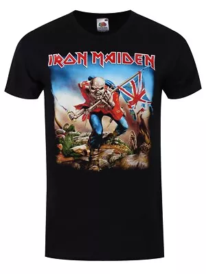 Buy Iron Maiden The Trooper Official Men's Black T-Shirt • 16.95£