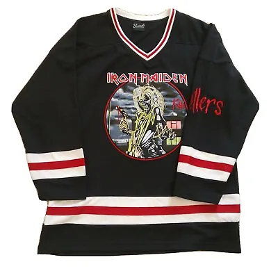 Buy Iron Maiden Killers Hockey Jersey Bravado Rare Item Size Large  • 117£