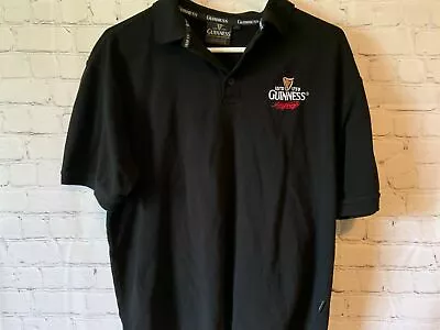Buy Guinness Beer Authentic Merchandise Mens Polo Shirt Size Large • 19.18£