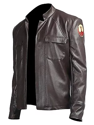 Buy Men's Genuine Cafe Racer Slim Fit New Genuine Brown Leather Jacket • 29.99£