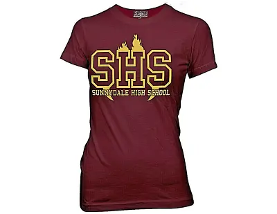 Buy Buffy The Vampire Slayer Sunnydale High Womens Jr Fitted T-shirt, Available S XL • 15.02£