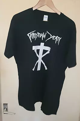 Buy Christian Death T Shirt Size XL Goth Rock Death • 19.99£
