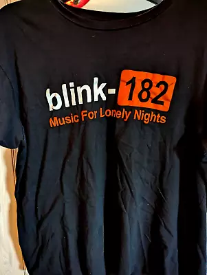 Buy Blink 182 Black T-Shirt Music For Lonely Nights XXL • 10£
