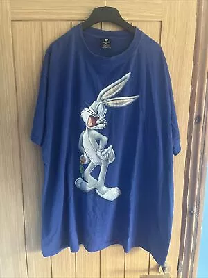 Buy Vintage 1997 Warner Studios Store Bugs Bunny Graphic T Shirt Size XXL • 20£