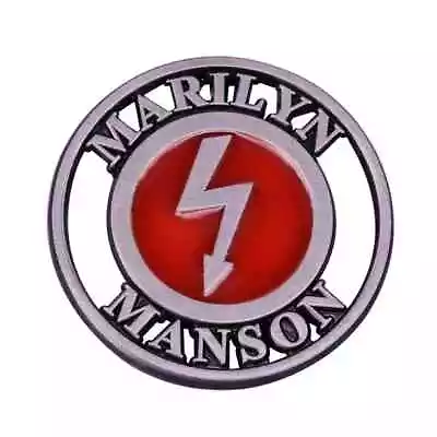 Buy Marilyn Manson Enamel Pin Hat Backpack Jackets Badge Brooch Logo Band Merch • 7.44£
